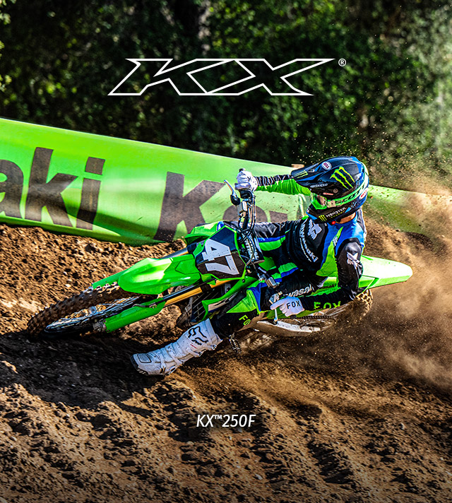 KX FAMILY: KX65 KX85 KX100 KX450F KX250F KX450FX KX250FX SMALL IMAGE